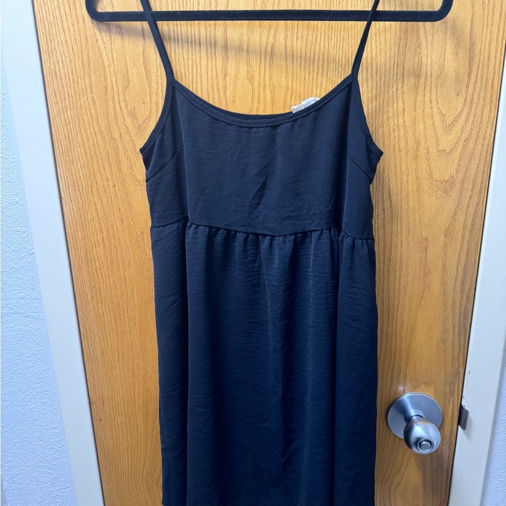 Black Spaghetti Strap Dress